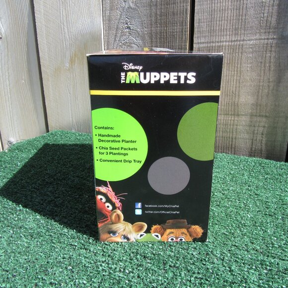 Brand New Disney The Muppets Kermit The Frog Chia Pet - Picture 3 of 7